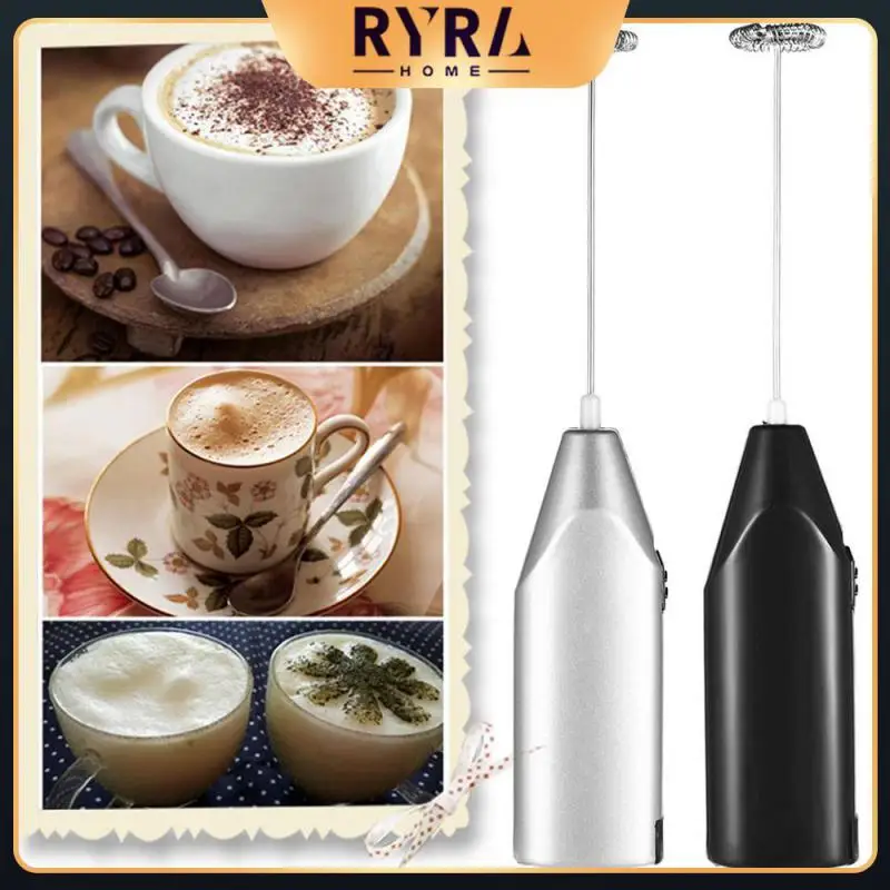 

2/3/5PCS Milk Drink Coffee Whisk Mixer Electric Egg Beater Frother Foamer Mini Handle Stirrer Practical Kitchen Cooking Tool