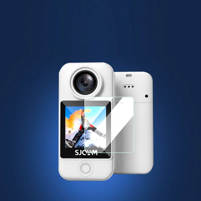 2 шт. прозрачная мягкая пленка для объектива защитная крышка ЖК-дисплея защита SJCAM