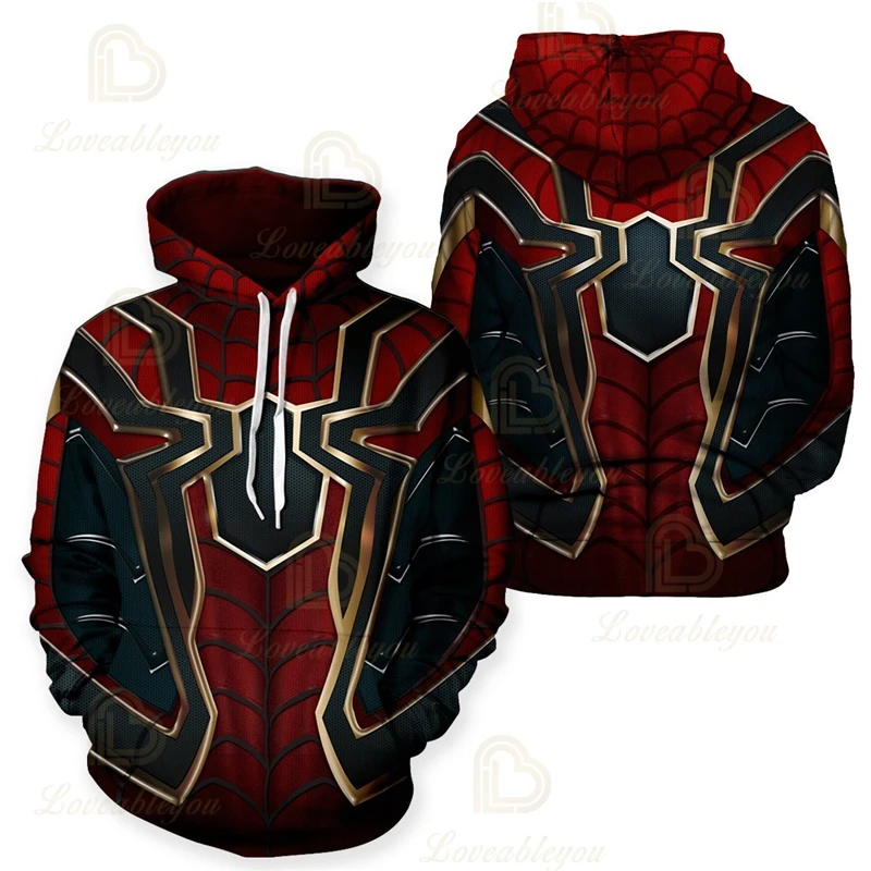Mens Hoodie Endgame Quantum Realm Cosplay Costume Hoodies Men Hooded Zipper End Game Sweatshirt Jacket