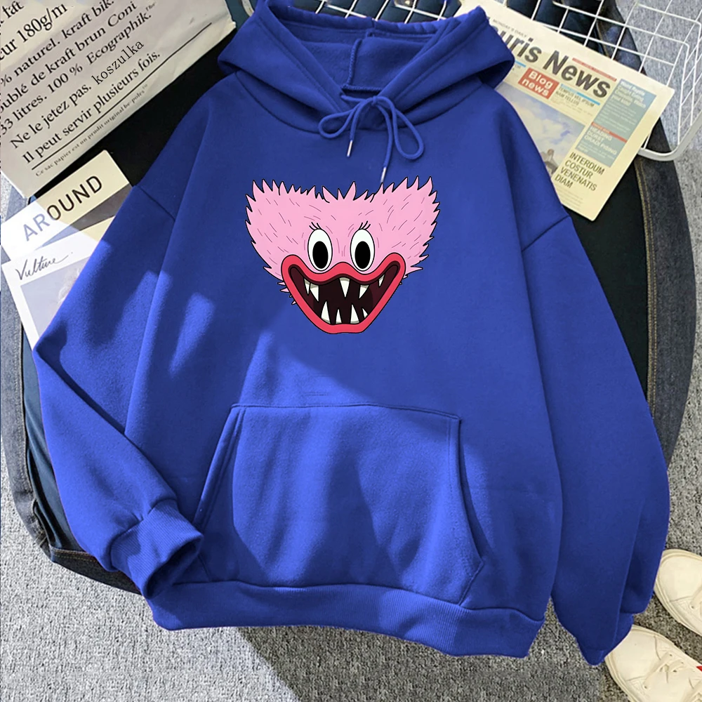 

Poppy Playtime Horror Game Hoodie Men and Women Spring Hoody Huggy Wuggy Sweatshirt Long Sleeve Hooded Pullovers Sudaderas Male