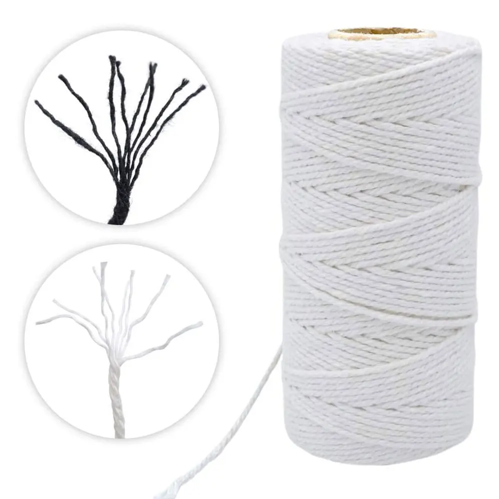 Хлопковая шпагат для выпечки 100 м шнур стеклянная бутылка Подарочная коробка