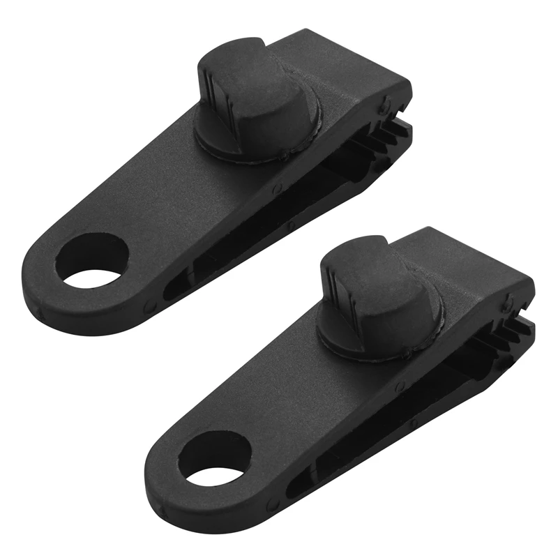 

8Pcs Tarp Clips - Heavy Duty Windproof Awning Clamp Grip -Tent Clips Accessory For Camping, Tarps, Caravan