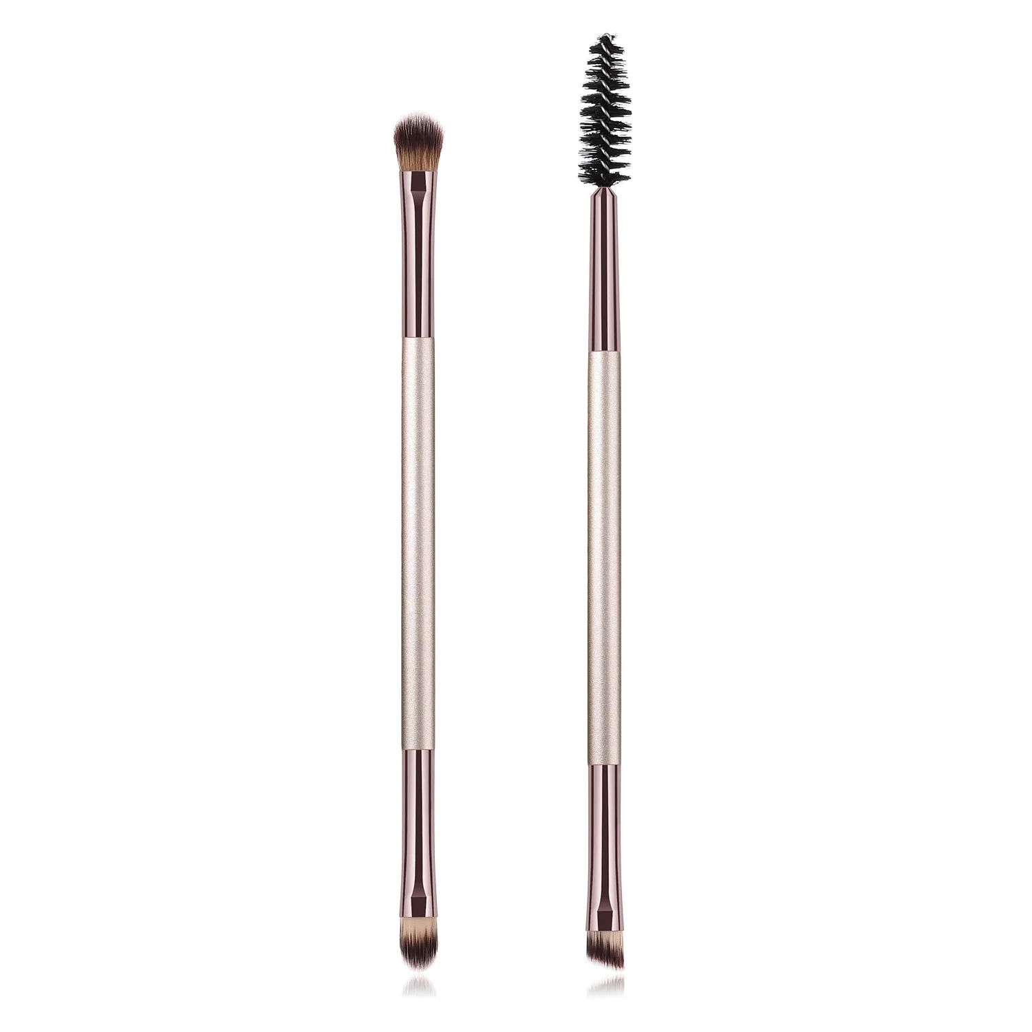

2pcs/Set Makeup Brushes Double Head Eye Shadow Eyeliner Concealer Eyelash Professional Make Up Brush Cosmetic Beauty Tool Kit