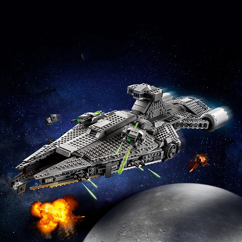 

Конструктор «Звездный план», новый набор из строительных блоков для детей, подарок на Рождество и день рождения, 75315