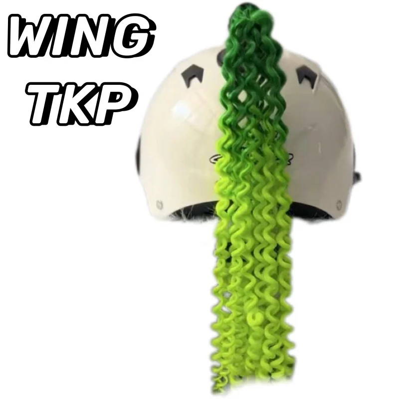 Украшение для шлема WINGTKP с водными волнистыми косичками персонализированные