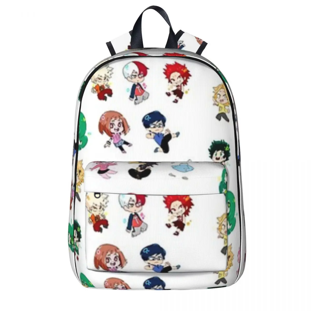 

Chibi My Hero Academia Backpacks Boys Girls Bookbag Students School Bags Cartoon Children Kids Rucksack Travel