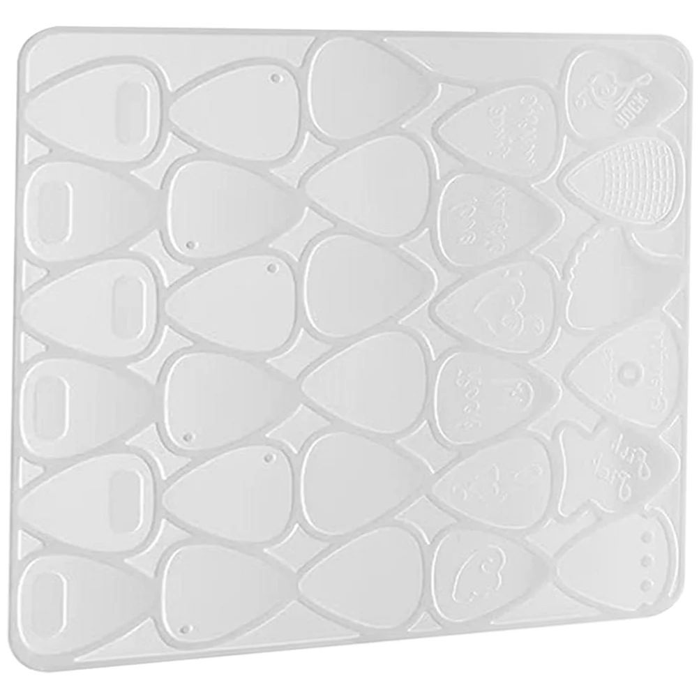 

DIY Silicone Guitar Picks Shaped Mold Epoxy Silicone Casting Mold DIY Mold