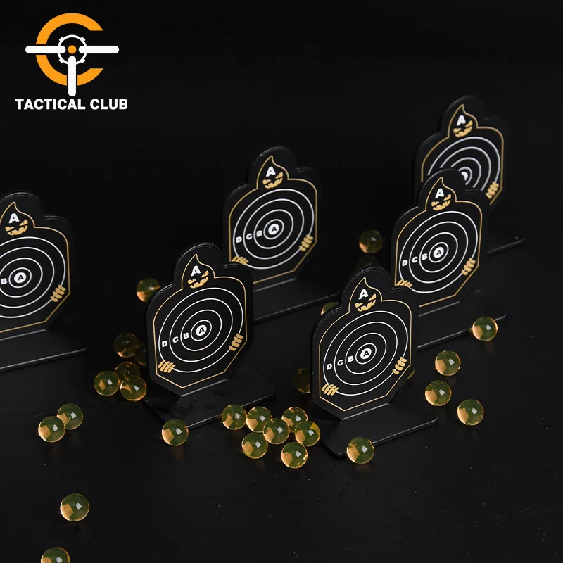 

Tacitcal WARRIORS OF FORTITUDE Metal Airsoft Gun Training Shooting Target 6 PCS IPSC Wargame