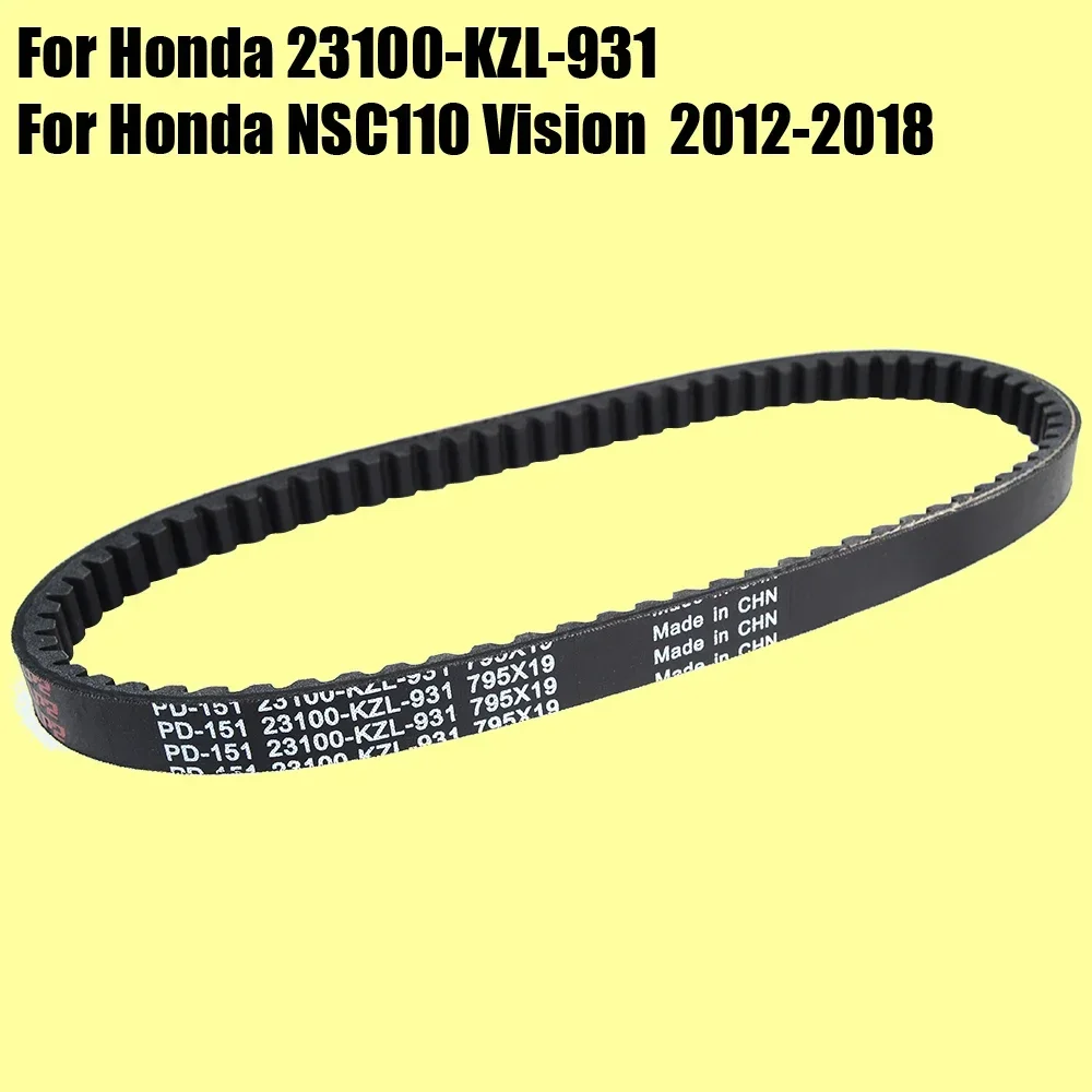 

Приводной ремень для Honda NSC110 Vision 2012-2018 23100-KZL-931 2017 2016 2015 2014 2013 Ремень передачи NSC 110