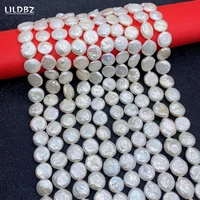 natural freshwater pearl button beads11 12mmaa grade baroque pearl bead jewelry making diy necklace bracelet earring accessories