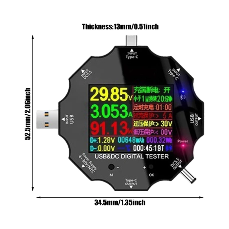 Тестер типа C
