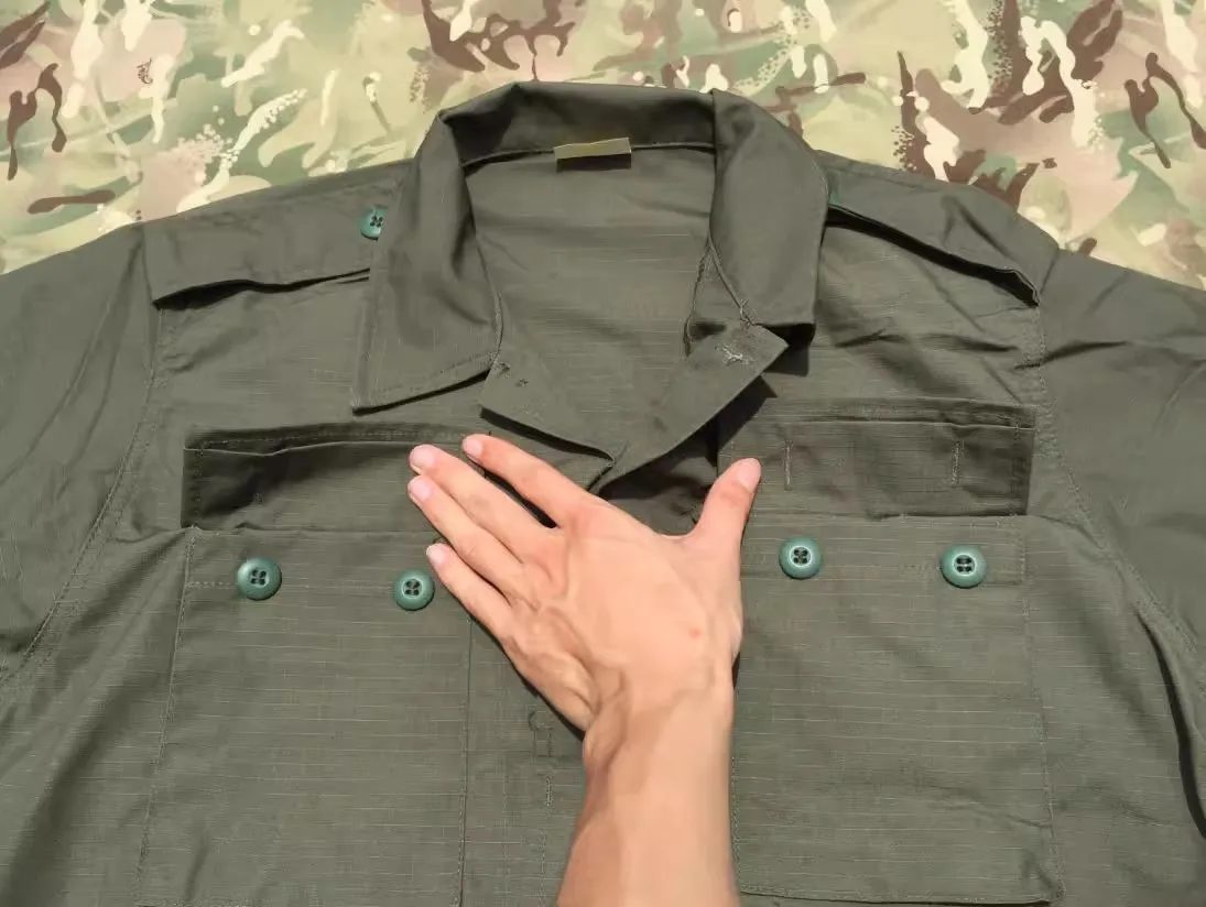 Фото ТАКТИЧЕСКИЙ TOM TCU стиль BDU версия RG кавалерий зеленый тренировочный костюм комплект боевого костюма с длинными рукавами + длинные брюки BATTLE DRESS UNIFORM №4