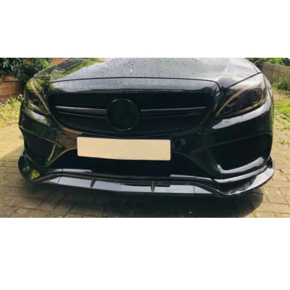 Для Mercedes Benz W205 C S205 C205 2014-2021 C260 C250 C180 C200 C300 Sport Tuning RefitFront Grille Bumper Grill AMG Style