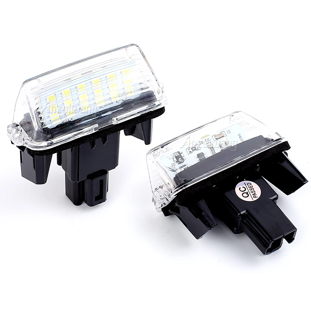 Подходит для Toyota Yaris/Vitz Camry Corolla Prius C Ractis Verso S SMD Canbus светодиодные фонари номерного