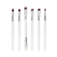 6pcsset eye makeup brushes various sizes of fiber hair eye shadow brushes professional makeup tools