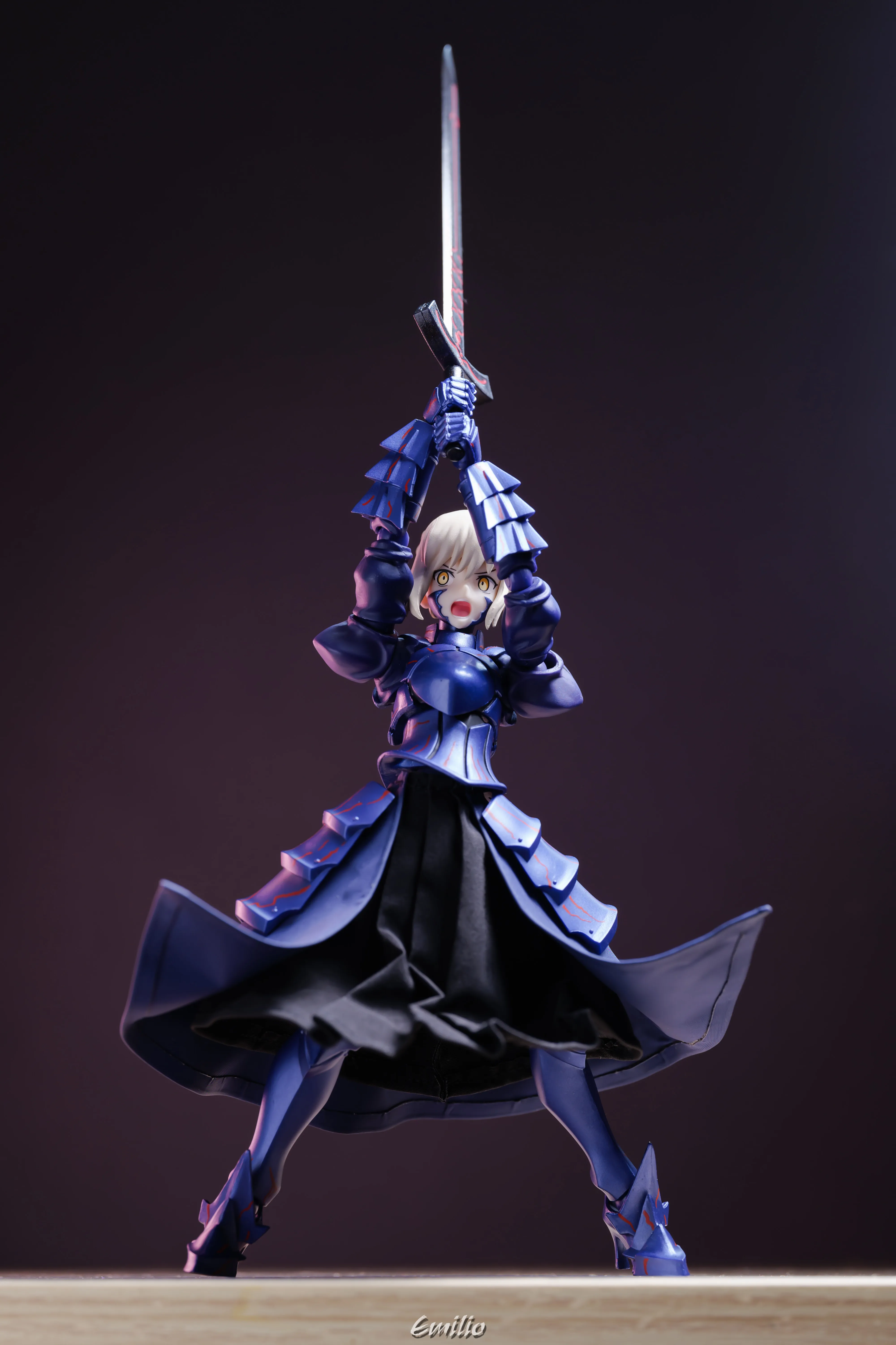 Фото В наличии: MLan Worlks Saber Alter 2.0, модифицированные детали одежды, тканевый наряд для Figma Saber (фигурка не входит в комплект). №4