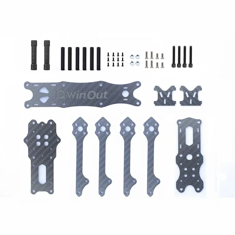 

XY-4 175mm Wheelbase 3K Carbon Fiber RC Quadcopter Frame Kit 3.5mm Arm Support 4inch Propeller for FPV RC Racing Drone