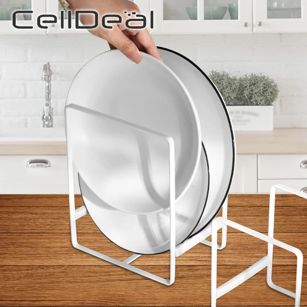 

Dish Drain Rack Kitchen Utensil Cutlery Drainer Bowl Plate Drying Stand Board Pot Pan Storage Organizer Household Accessories