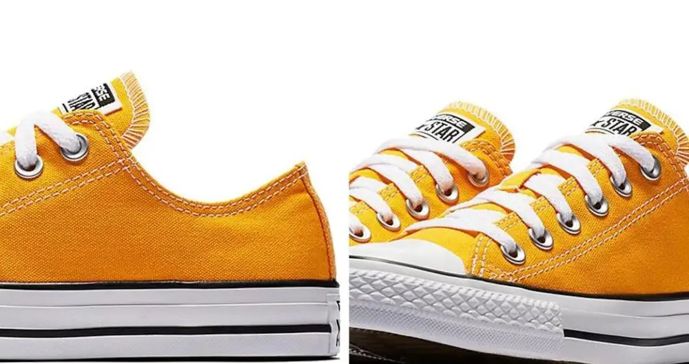 Кеды Converse Chuck Taylor All Star мужские и женские, сезонные низкие  кроссовки, для скейтборда, парусиновая обувь, желтые, оригинал - купить по  выгодной цене | AliExpress