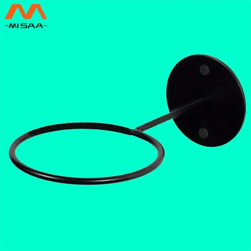 Держатель для полки с шариками прочный Декор комнаты железная черная Подставка