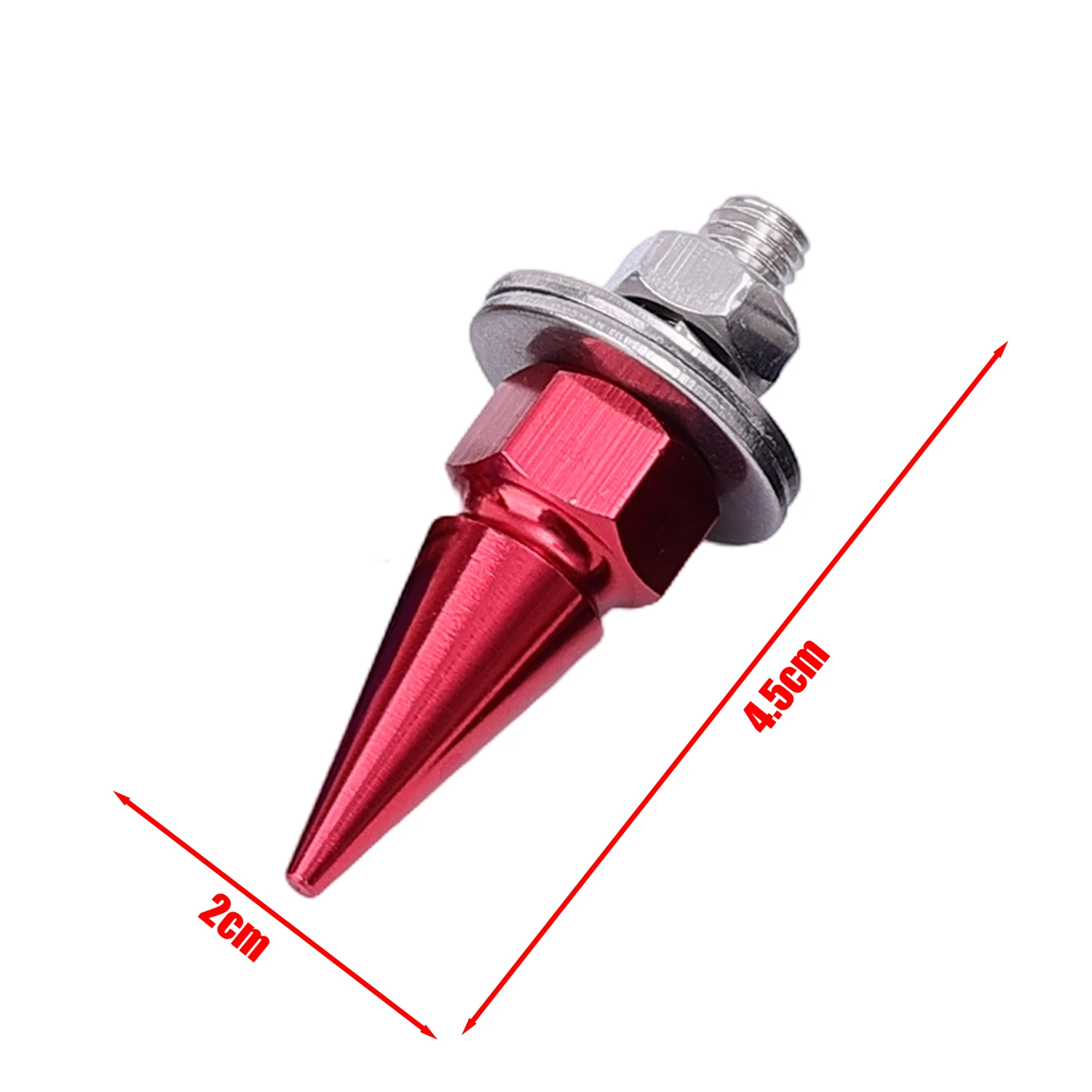 

Алюминиевый сплав с резьбовым наконечником M6, болты для стайлинга номерного знака автомобиля с ЧПУ, болты для шайбы крыла, комплект одежды отсека двигателя
