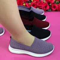 summer womens shoes breathable mesh shoes daily casual mother shoes outdoor travel walking shoes walking sports women shoes new