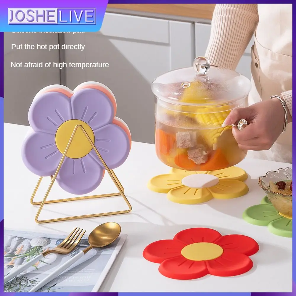 

Coaster Durable Fashion High Temperature Resistance Wear-resistant Simple Food Grade Household Insulation Pads Portable Kitchen