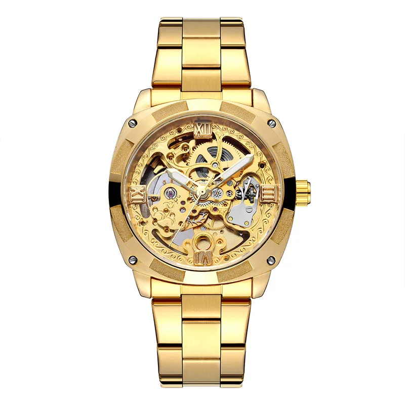 

Branded Luxury Men's Watches Personalized Calendar Green Black Waterproof Men's Watch Powerful Luminous Steel Strap Quartz Watch