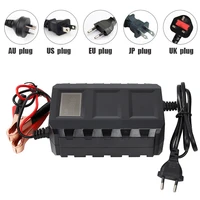 12v battery charger motorcycle car battery universal intelligent automatic 14 8v8a charging current us eu uk au