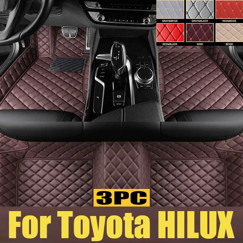 Автомобильные коврики для Toyota HILUX 2015 2016 2017 2018 2019 2020 левый и правый руль TPE