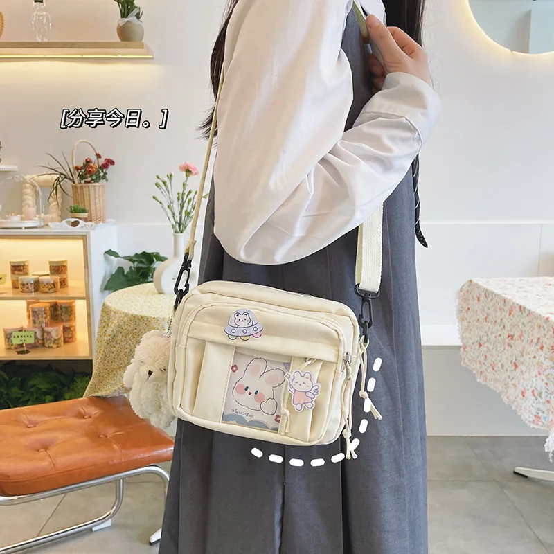 

Preppy Style Collage Student Messenger Bag Girls Nylon Tote Bags For Women 2023 Shoulder Bags Womens Crossbody Bag Bolsa Mujer