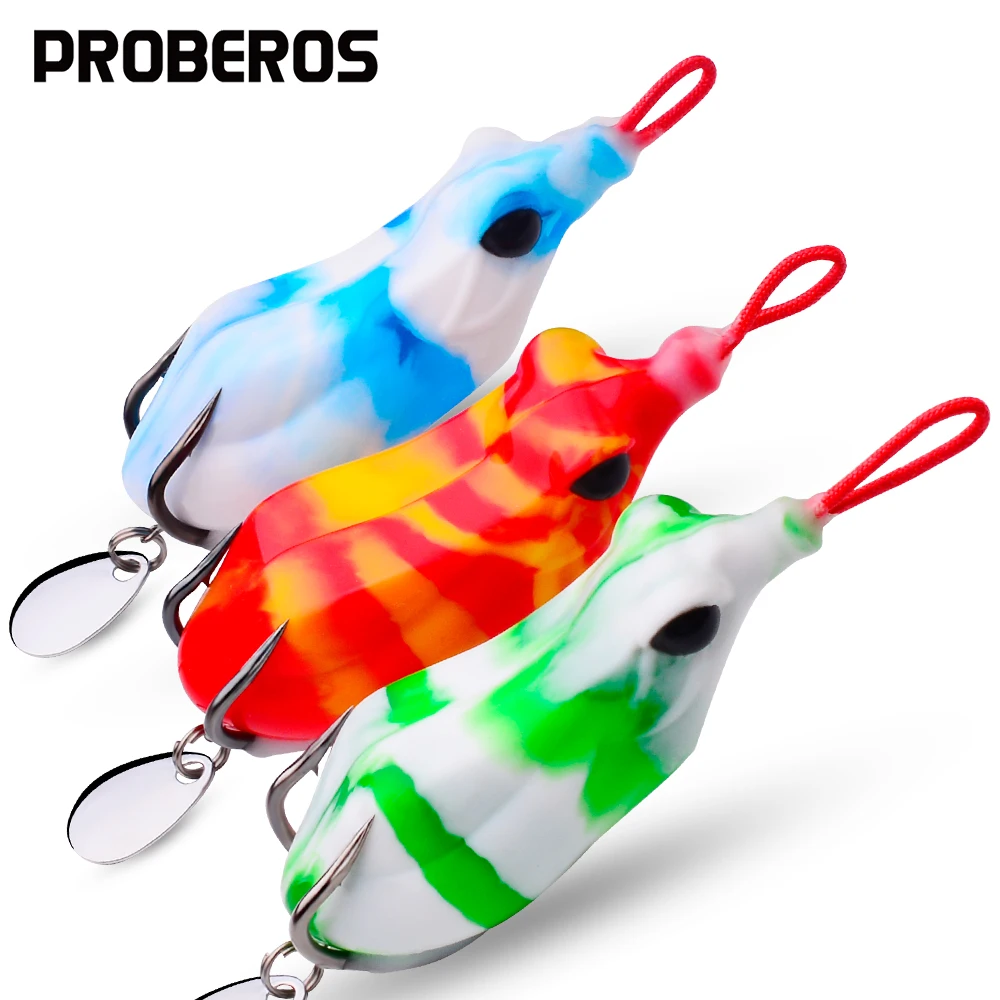 

6 шт., Силиконовые Рыболовные Приманки «лягушка», 6,5-14,5 г