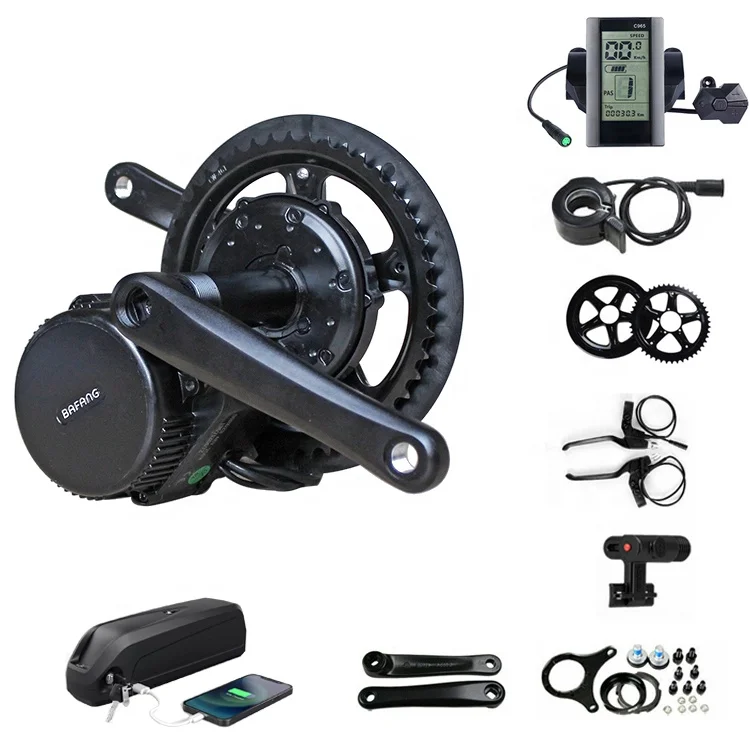 

Joyebikes Electric Bicycle Mid Drive Motor Kit BAFANG BBS02B 36V 500W for Ebike Ship from Oversea Warehouse Electric Bike kit