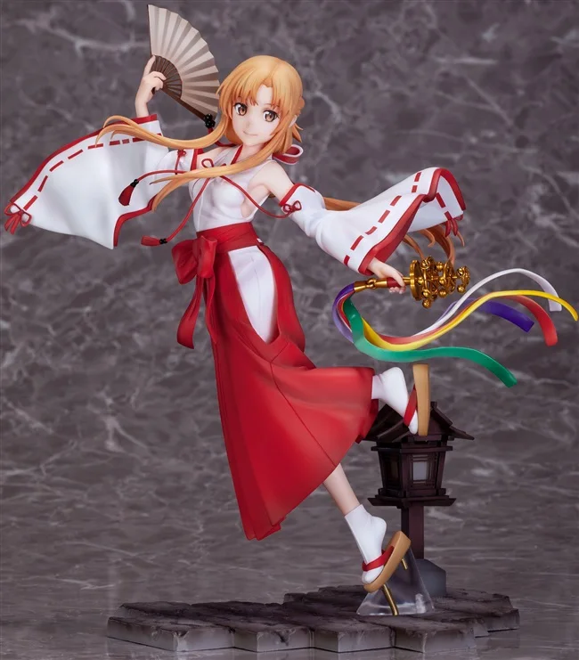 

2022 In stock!24CM Japanese original anime figure Yuuki Asuna Sword Art Online witch ver action figure collectible model