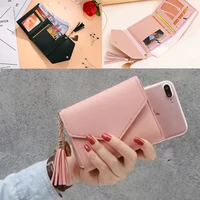 fashion womens wallet short portable lady coin purse wallets card holder small ladies wallet female hasp mini clutch money bag