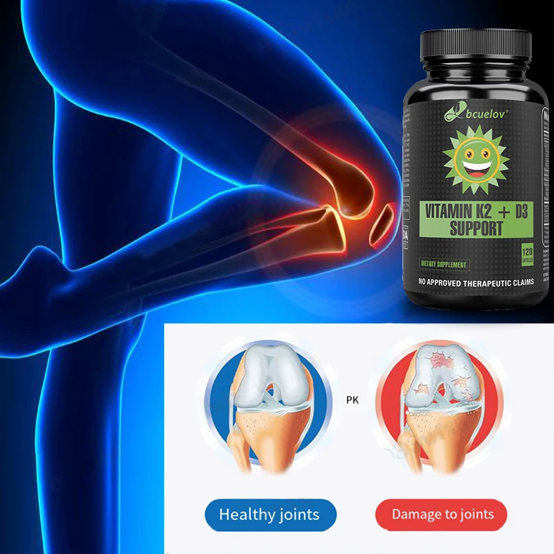 

Витамин E K2 D3 добавки для здоровья костей и сердца, поддерживает здоровье мышц Mefastle и мышц-простая в использовании генно-модифицированная формула