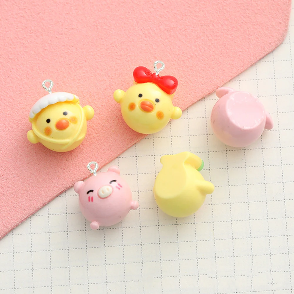 10 шт./партия серьги-подвески в виде свиньи