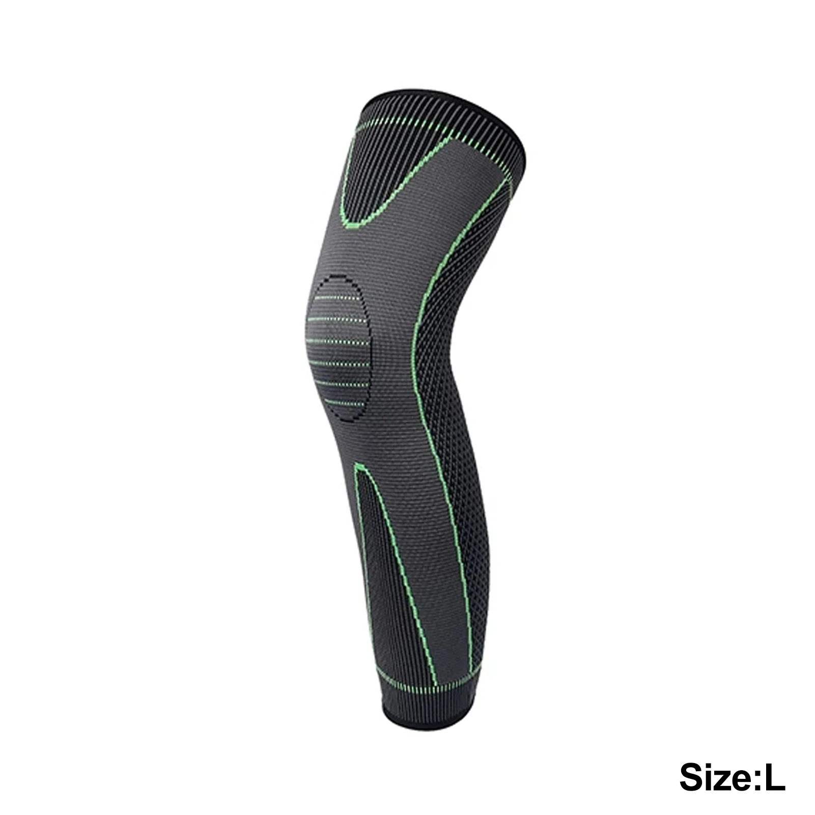 

Men Women Knee Pad Football Elastic Climbing Support Brace Basketball Sports Compression Sleeve Long Leg Protector Volleyball