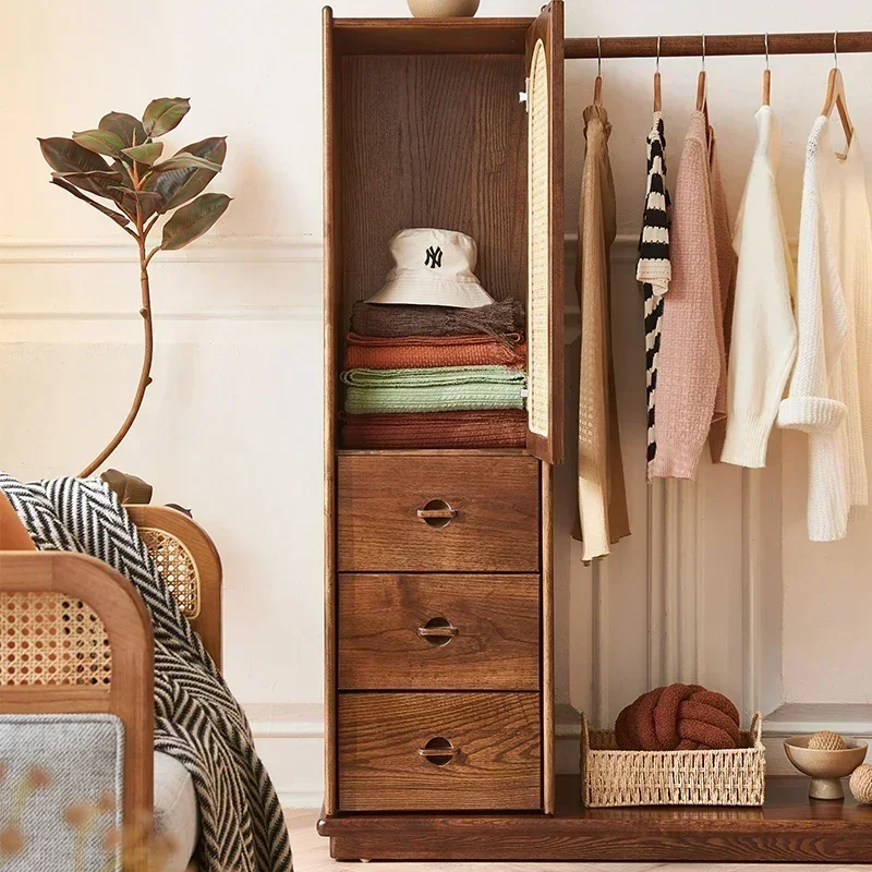 Шкаф для ветровой одежды ваби-саби простая многофункциональная напольная