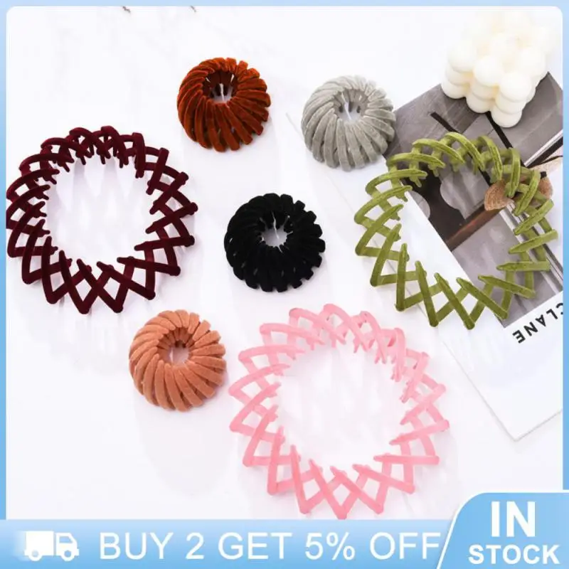 

Fashionable Wanzi Hair Clip Chic Hair Accessories Exquisite Lazy Person Hairpin Portable Topknot Simplicity Retro Hair Accessory