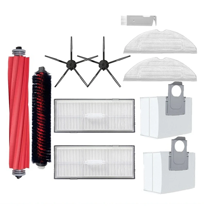 

For Roborock S7 Maxv Plus S7 Maxv Ultra G10S Pro Hepa Filter Dust Bag Cleaning Rolling Brush Main Side Brush Accessories