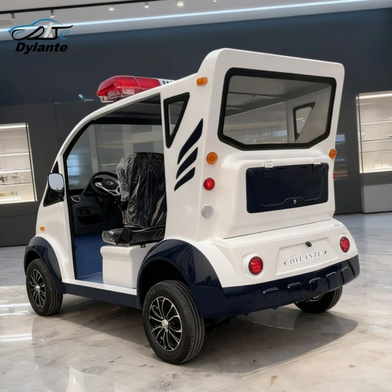Фото Хит продаж: Электрический двухрядный пятиместный автомобиль 60В с правым рулем, двигателем 5кВт и регулируемым шасси, идеально подходит для фермерских хозяйств №4