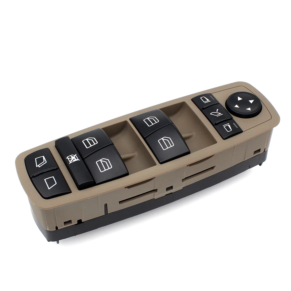 

Window Switch Button Glass Lifter Regulator Car Accessories For MERCEDES BENZ GL-CLASS/R-CLASS 2518300390 BROWN