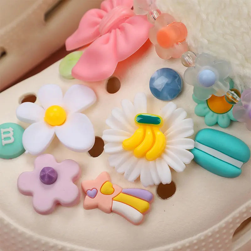 Новинка 2021 г. украшение для обуви стразы 1 комплект цепочки в виде фруктов и