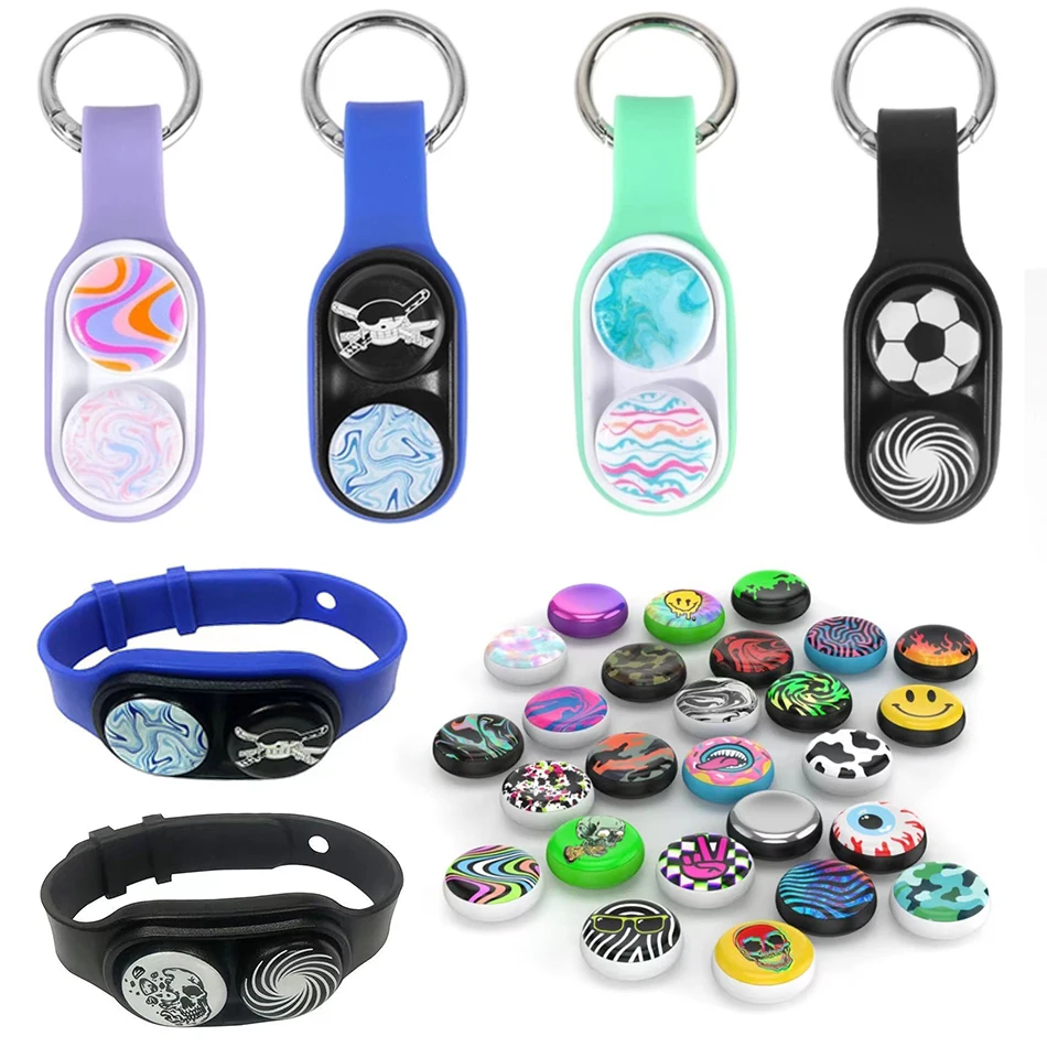 

PopPuck Fidget Toys Antistress PopPuck Stress Relief Funny Christmas Gift Trick Magnet 2023 Hot New Arrival for Boys Girls Kids