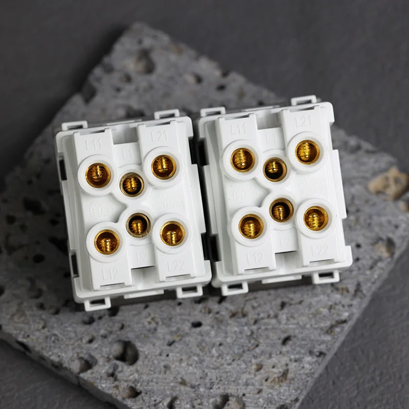 YINKA закаленное стекло настенный переключатель для фортепиано 1gang Muilyway/2-канальный