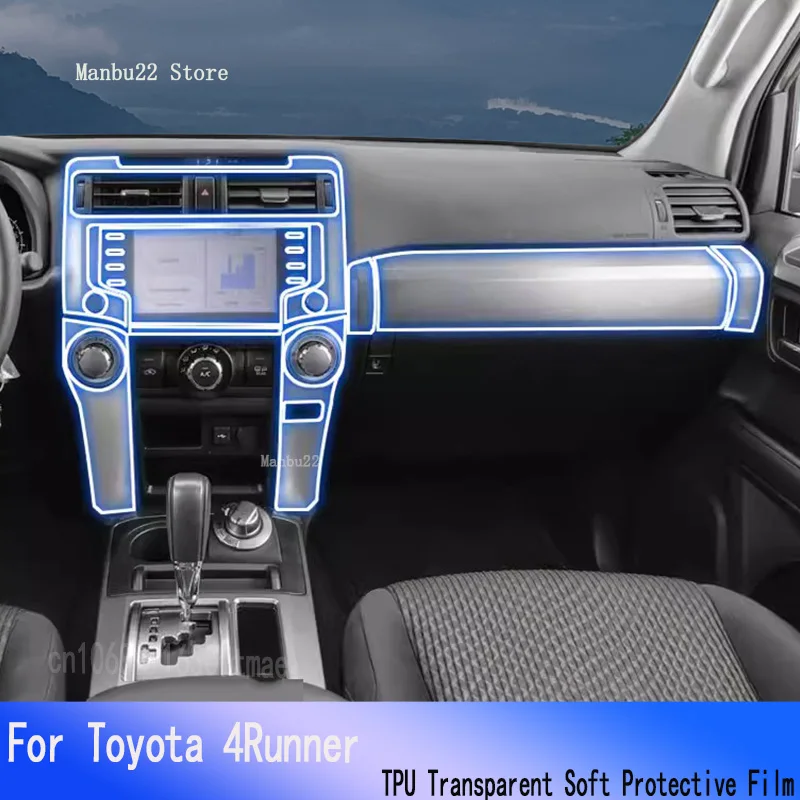 

For Toyota 4Runner(2022-2023) Hybird Car GPS Navigation Film LCD Screen TPU Protective Protector Decoration Sticker