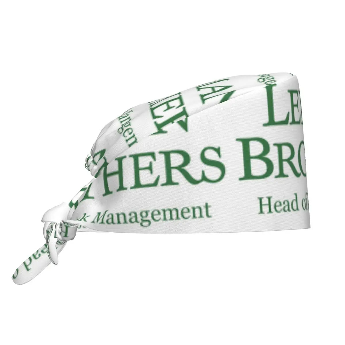 Фото Медицинская шапочка Lehman Brothers Risk Management 2008 Fin Scrub Hat для врачей, хирургов, мужчин и женщин, регулируемая, для стоматологов №1