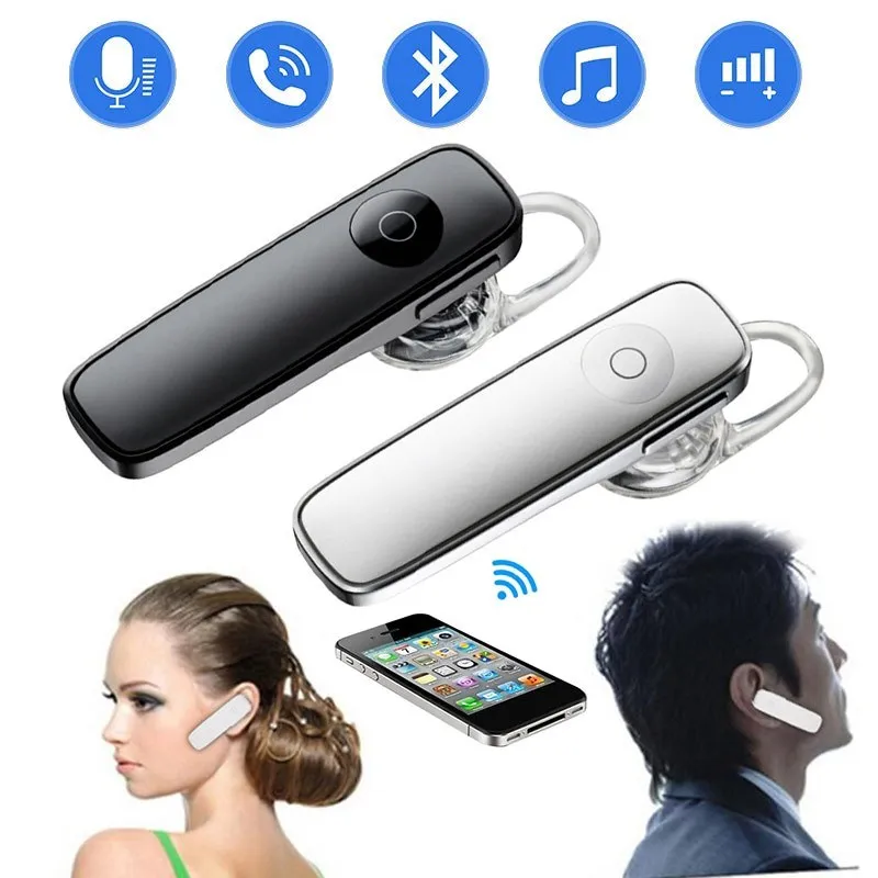 

M165 Wireless Bluetooth-compatible Earphone In-ear Single Mini Earbud Hands Free Call Stereo Music Headset With Microphone