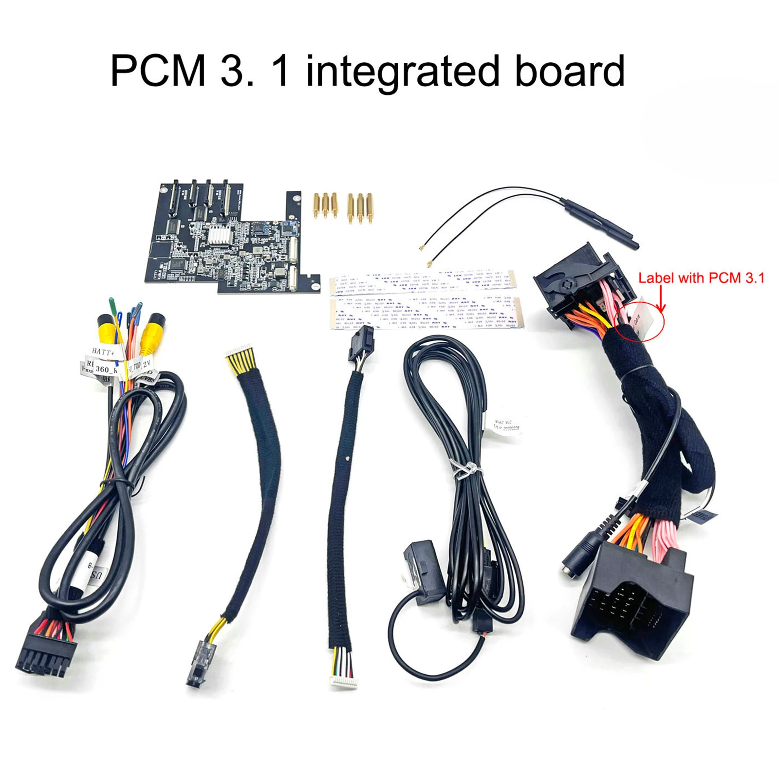 

Wireless Carplay Android Auto Decoder Box for Porsche 911 Panamera Cayenne Boxster Cayman Macan 2011-2015 with PCM3.1 System